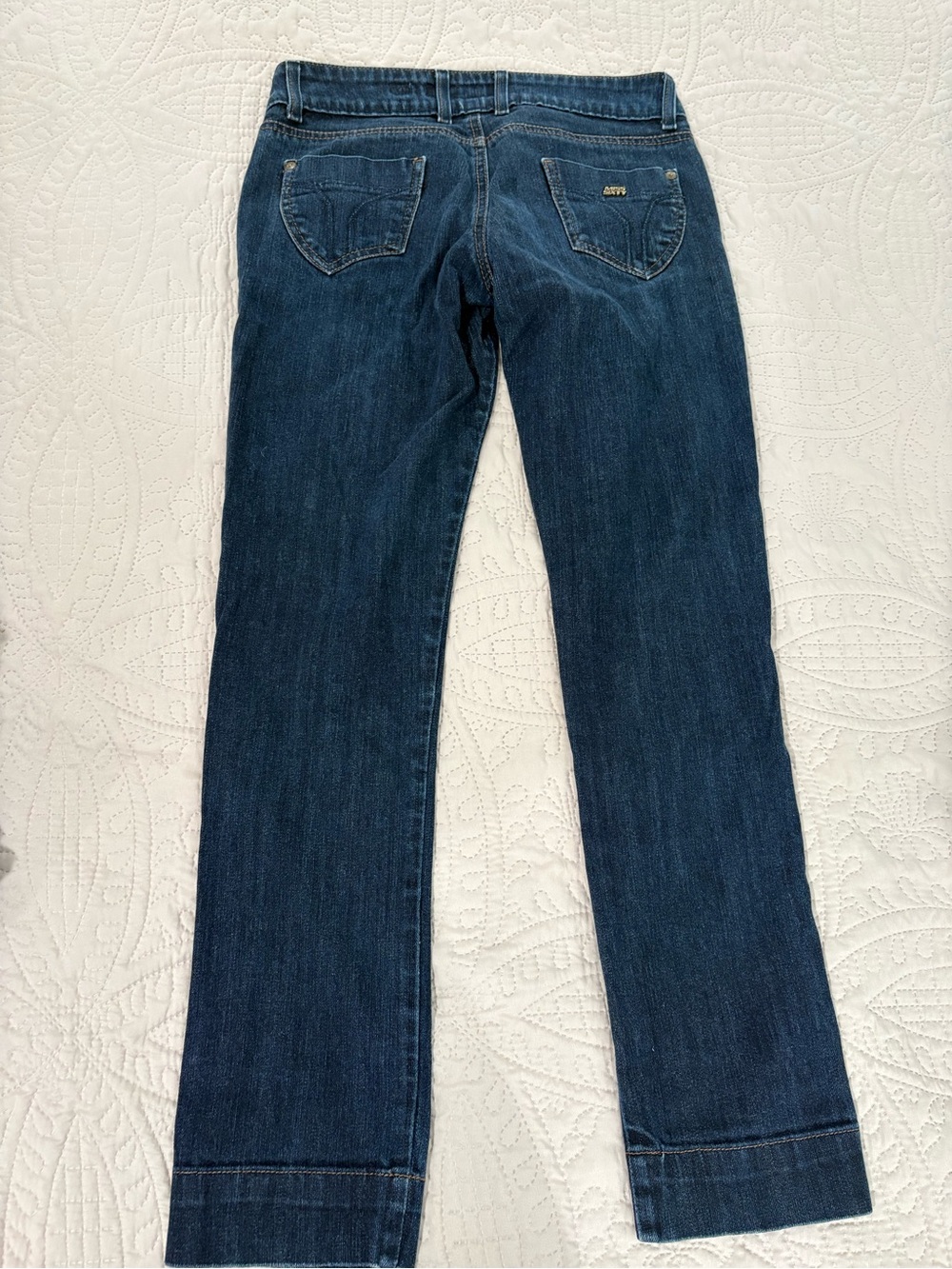Miss Sixty Dark Blue Straight Leg Jeans